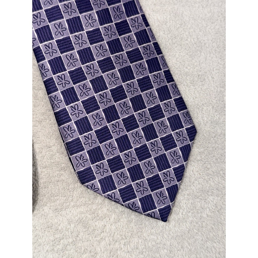 Men's Necktie‎ Made in Italy 100% Silk Elegant (Purple) Fast Shipping!